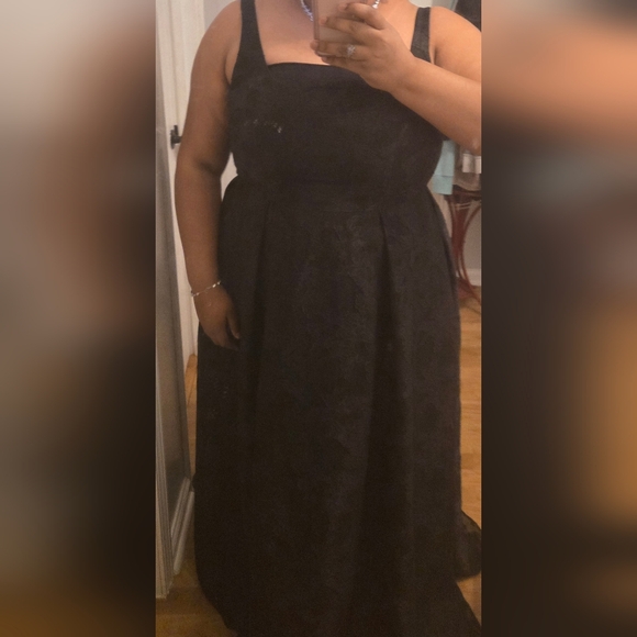 Azazie Open Back Floor Length Gown - Picture 8 of 8